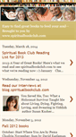 Mobile Screenshot of lists.spiritualbookclub.com